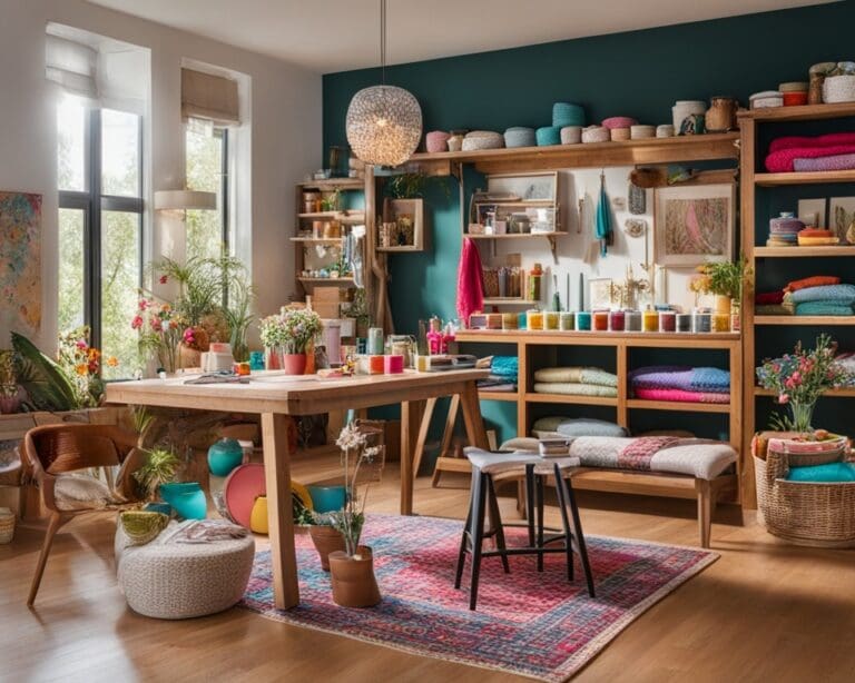 Basteln und Nähen: Kreative Projekte