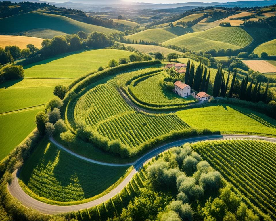 Die besten Radwege durch die Weinberge Italiens