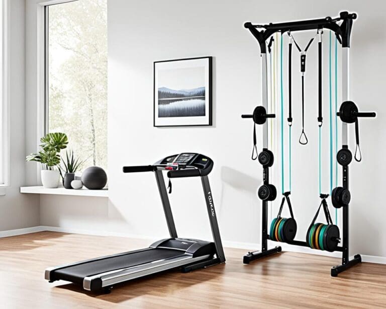 Fitnessgeräte für kleine Wohnungen