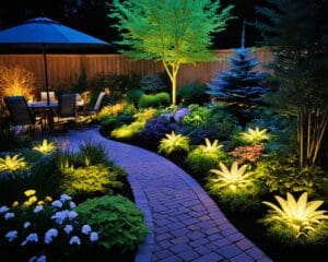 Gartenbeleuchtung mit LED: Energie sparen und Akzente setzen