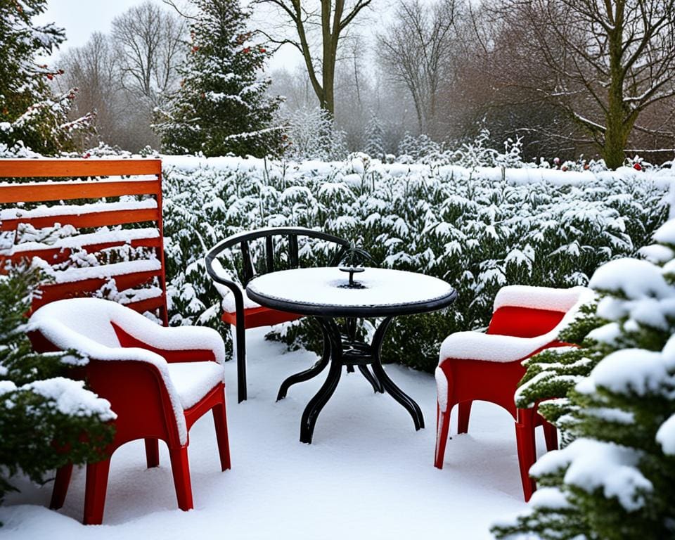 Gartenmöbel winterfest machen: Tipps und Tricks