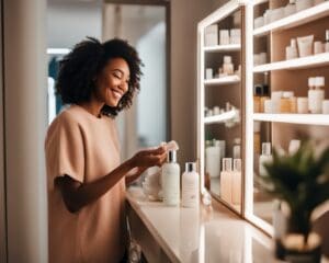 Hautpflegeroutinen für strahlende Haut