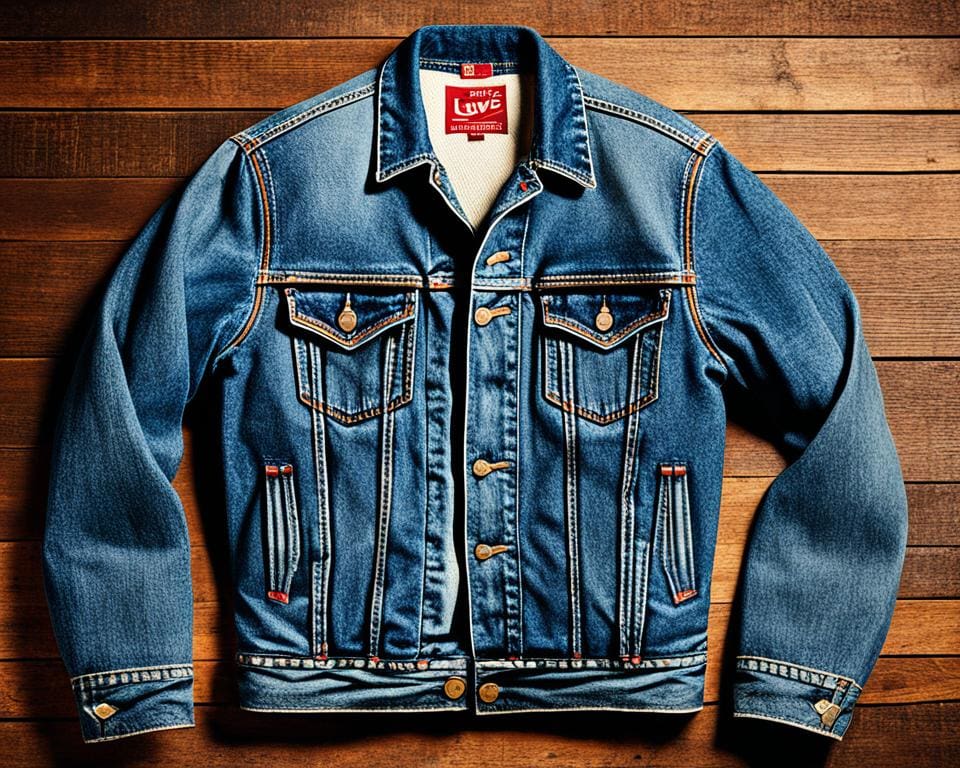 Levi's ikonische Produkte und Denimjacke