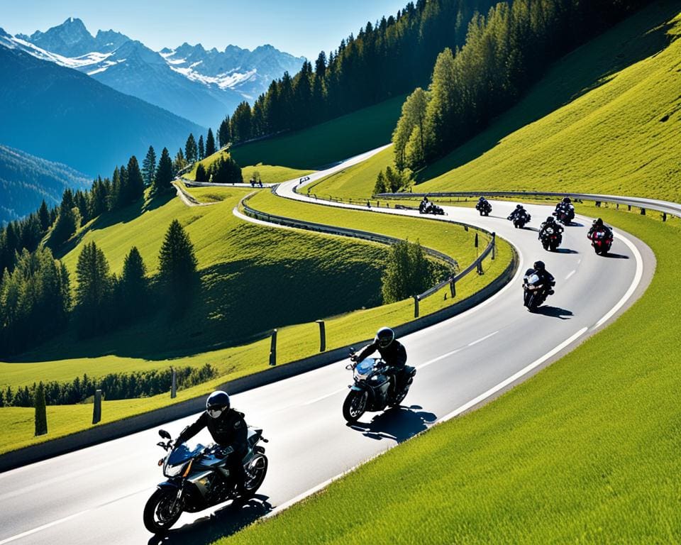 Motorradtouren durch die Alpen: Von Frankreich bis Italien
