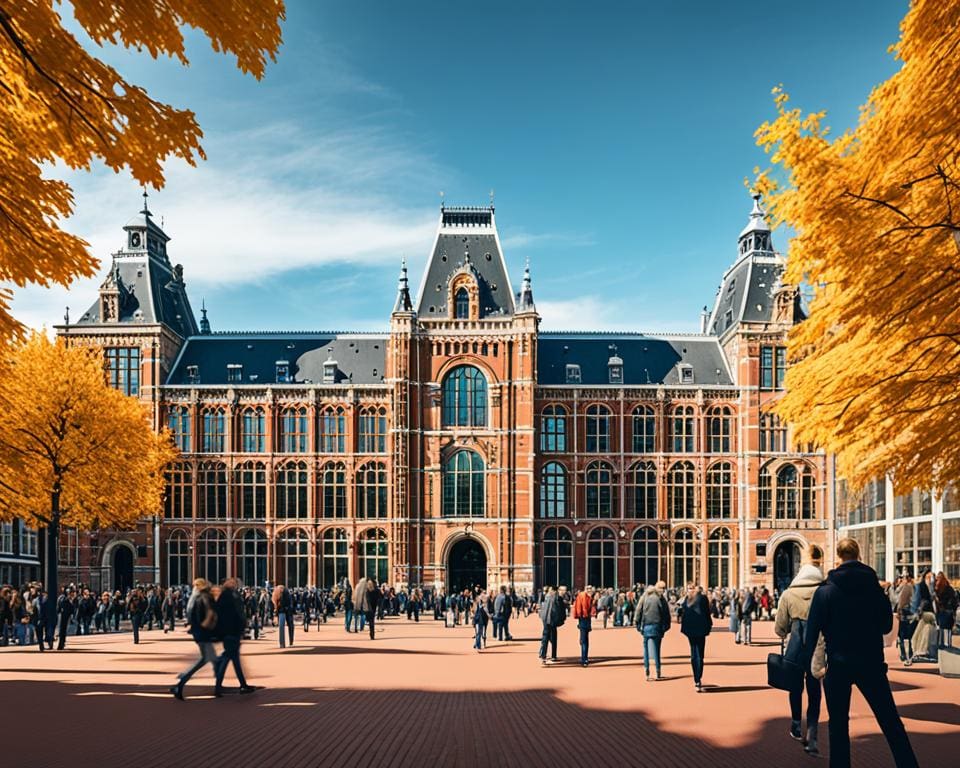 Rijksmuseum und Van-Gogh-Galerie in Amsterdam