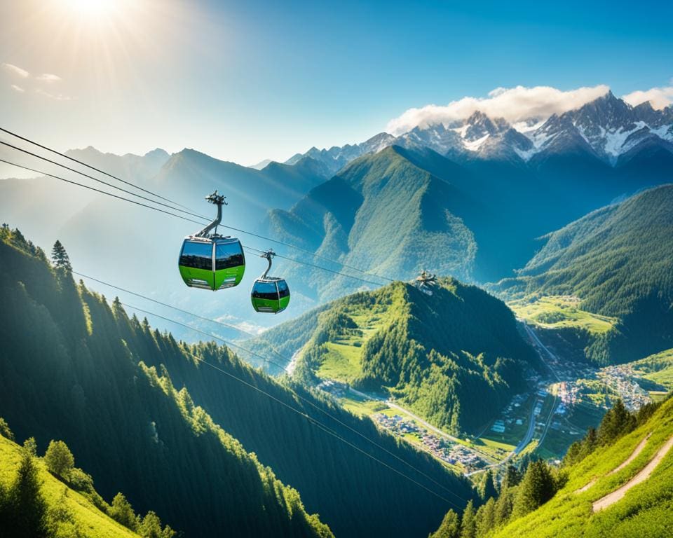 Seilbahnen in Österreich: Die besten Aussichten