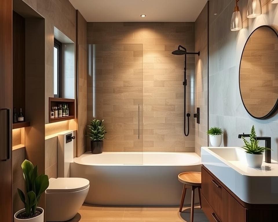 Badezimmer-Designs: Kleine Räume ganz groß machen