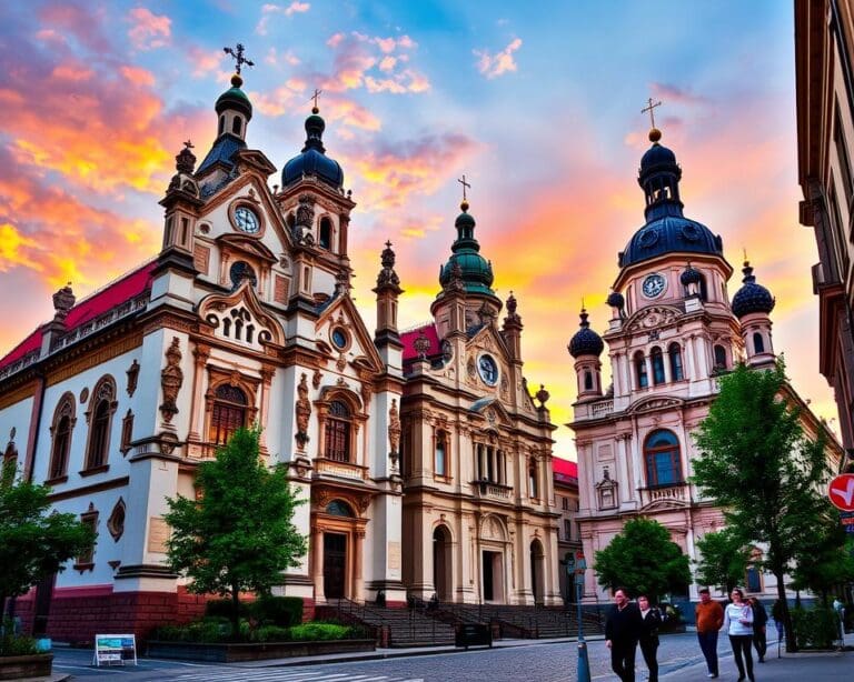 Barocke Kirchen in Timișoara, Rumänien