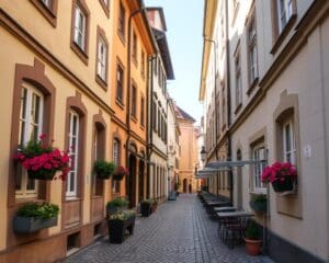 Historische Gassen in Brünn, Tschechien