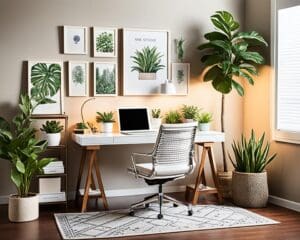 Home-Office-Dekoration: So fühlst du dich wohl