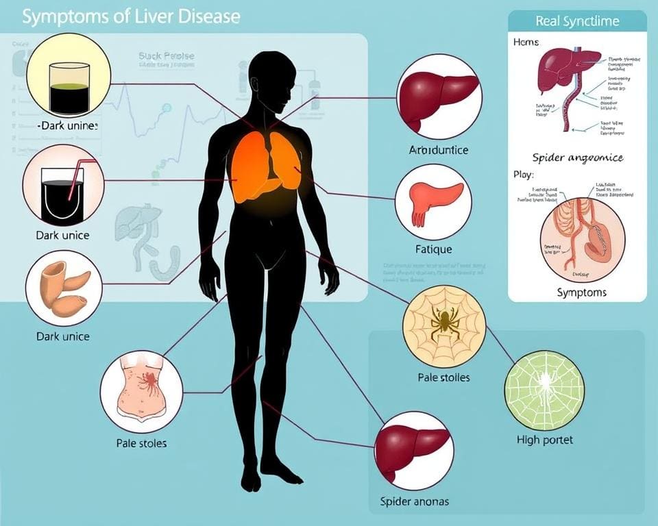 Lebererkrankung Symptome