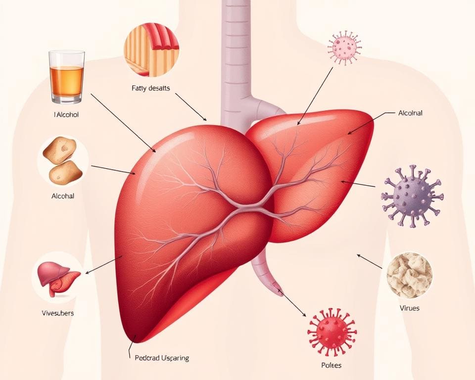 Lebererkrankungen: Ursachen, Symptome und Behandlung