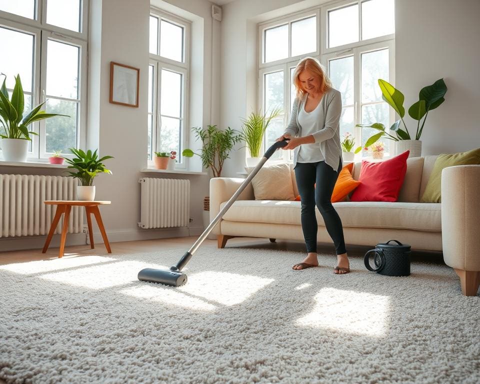 Teppichboden reinigen