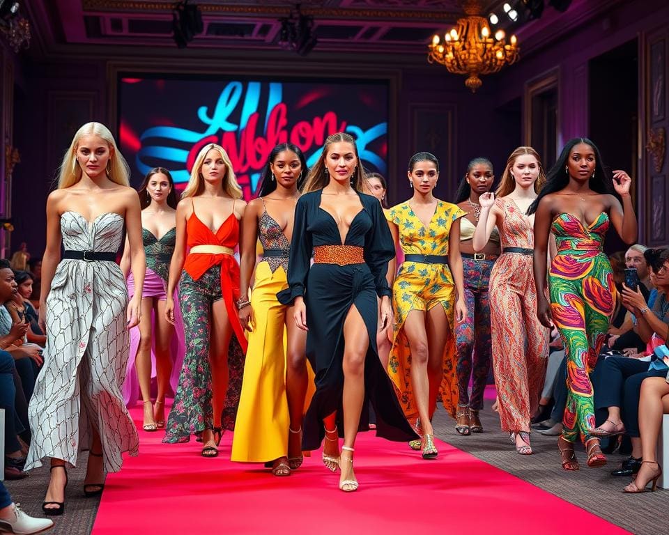 Top Models 2024 auf der Fashion Week