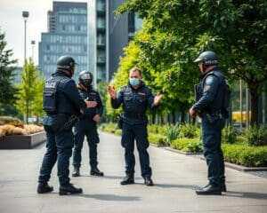 Wachschutz in Düsseldorf: Gewaltfrei durch professionelle Deeskalation