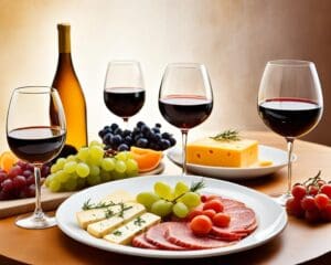 Wein- und Speisekombinationen leicht gemacht