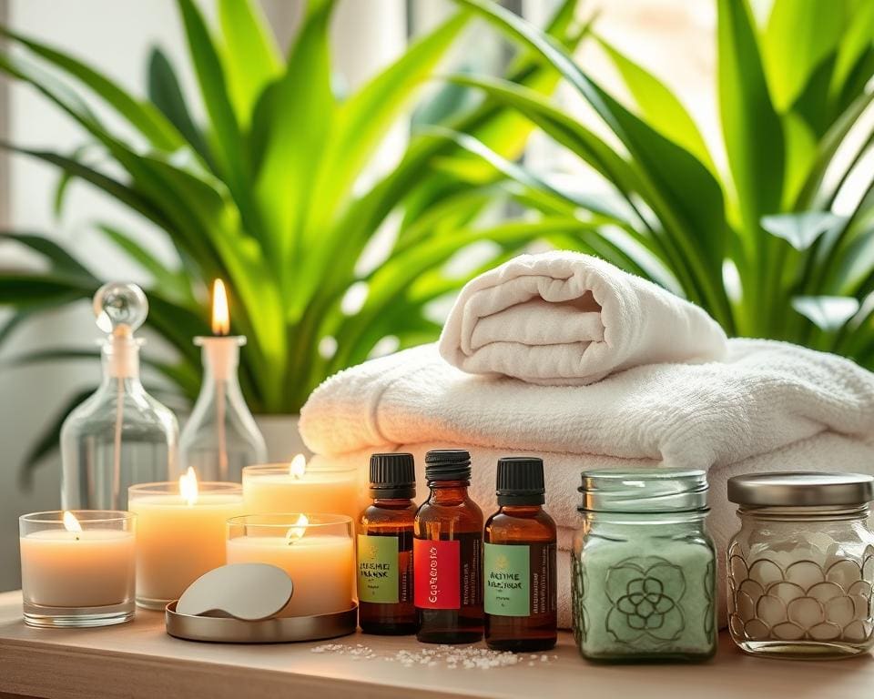 Wellness-Produkte für das Spa-Erlebnis zu Hause