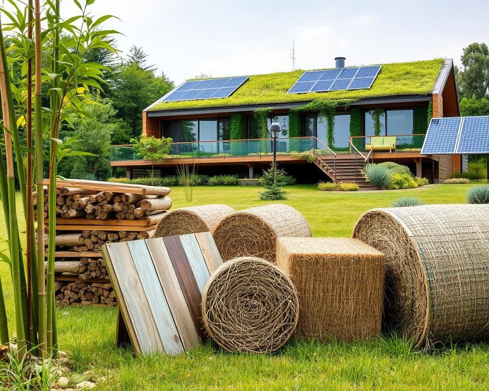 nachhaltige Materialien für den Hausbau