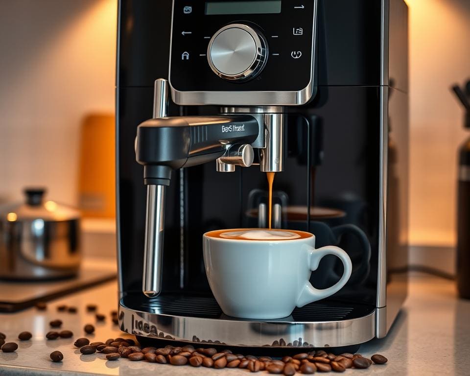 Elektrische Kaffeemaschinen für cremigen Cappuccino