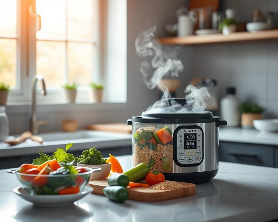 stressfreies Kochen mit Dampfgaren