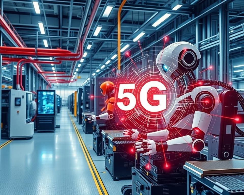 5G und die Vernetzung in Produktionsstätten