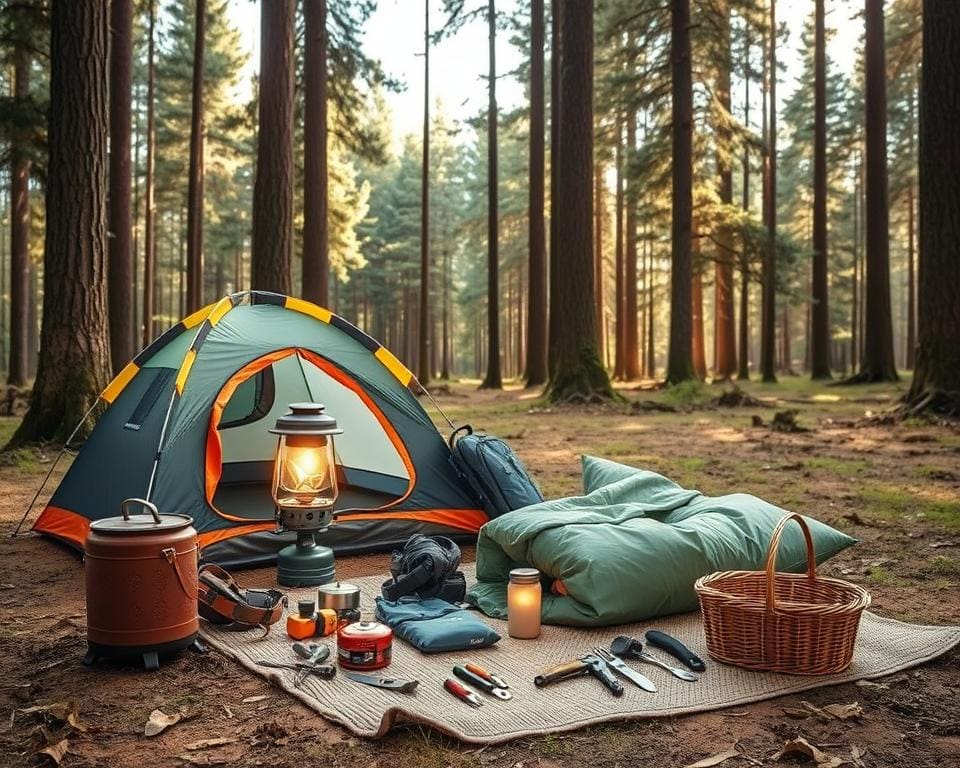 Campingausrüstung, die jeder haben sollte