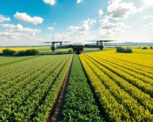 Können Drohnen die Präzision in der Agrartechnologie steigern?