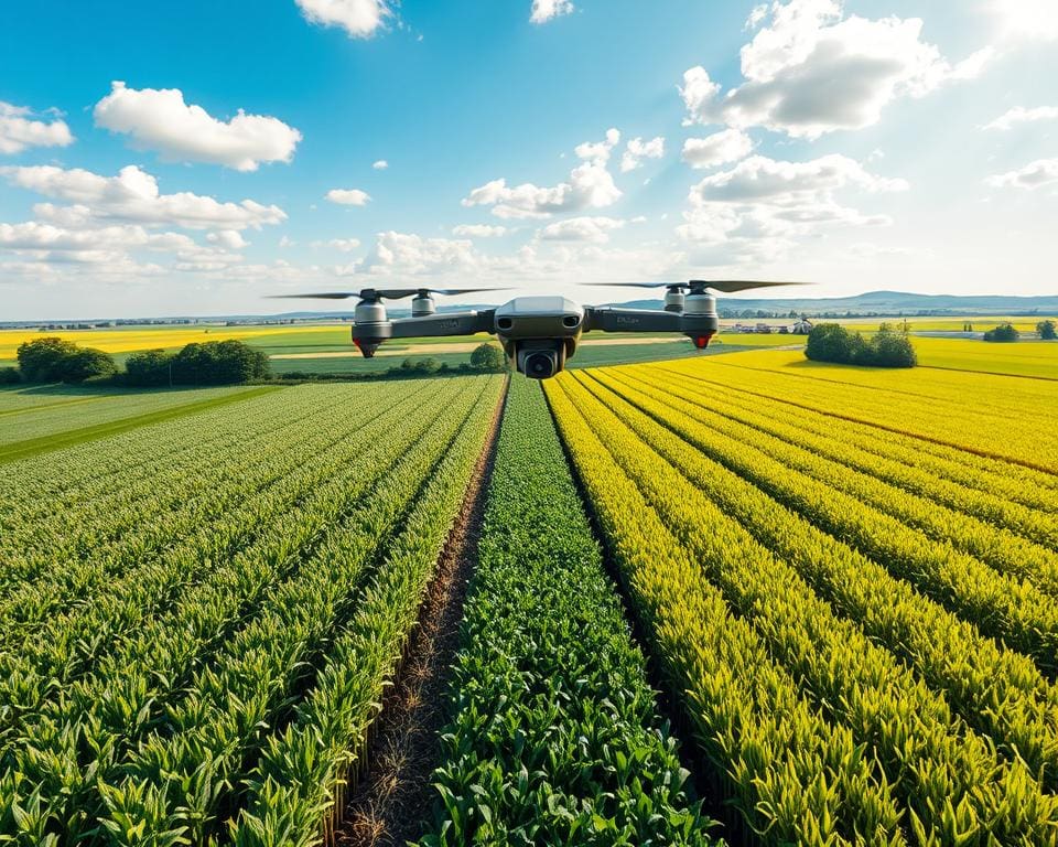 Können Drohnen die Präzision in der Agrartechnologie steigern?