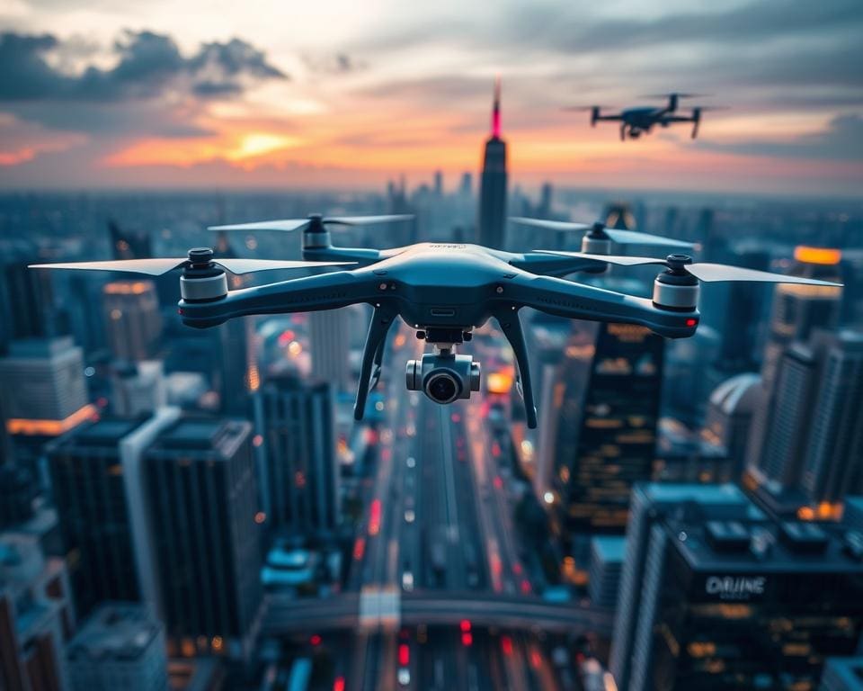 Können Drohnen die Sicherheit in städtischen Infrastrukturen erhöhen?