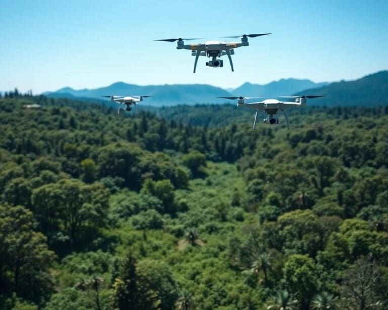 Können Drohnen die Überwachung von Naturschutzgebieten optimieren?