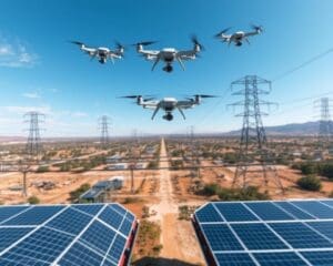 Können Drohnen die Überwachung von Stromnetzen verbessern?
