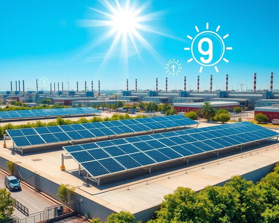 Können Solaranlagen die Energiekosten von Fabriken senken?