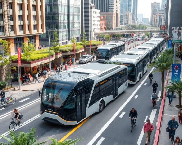 Können autonome Busse den Pendelverkehr effizienter machen?