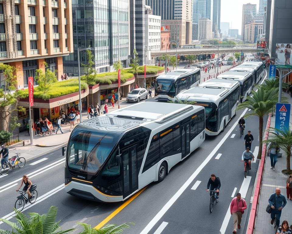 Können autonome Busse den Pendelverkehr effizienter machen?