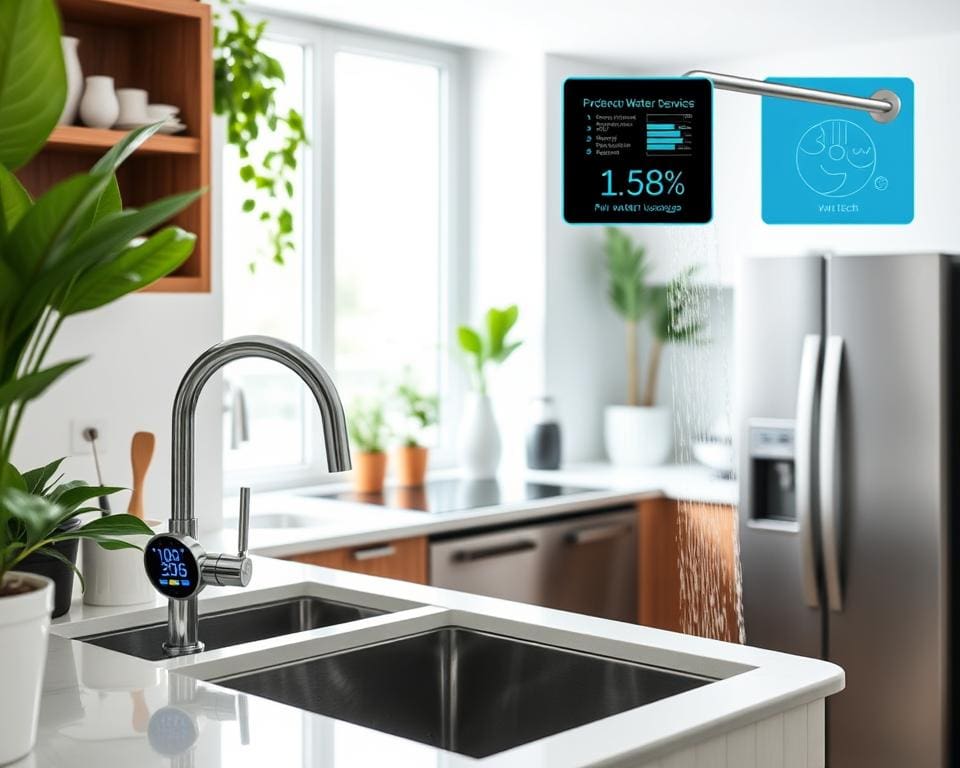 Können smarte Geräte den Wasserverbrauch in Haushalten optimieren?