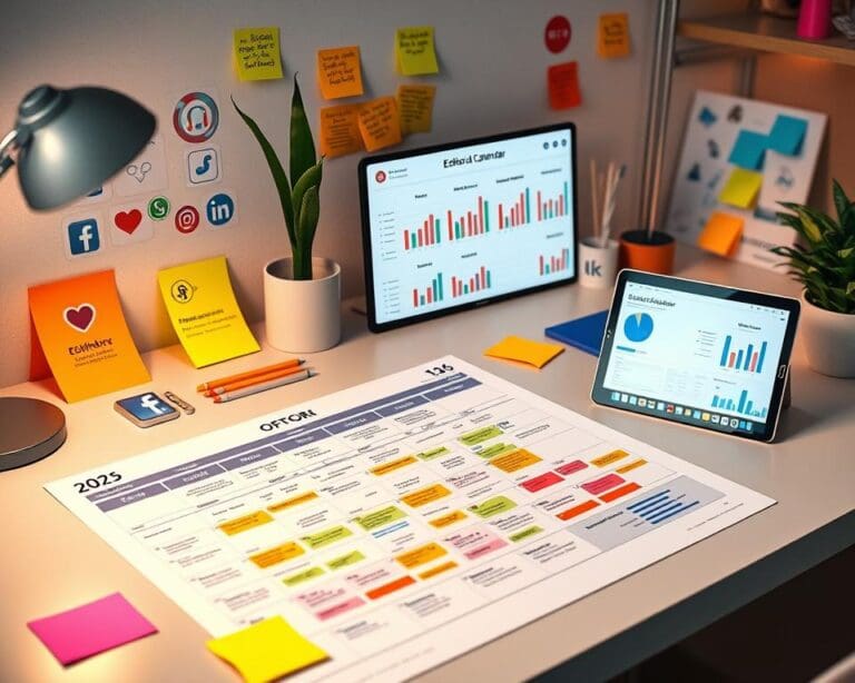 Redaktionsplan Social Media: Alles auf einen Blick planen