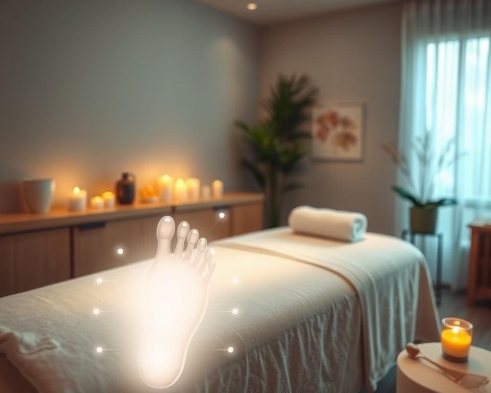 Reflexzonenmassage für Stressabbau