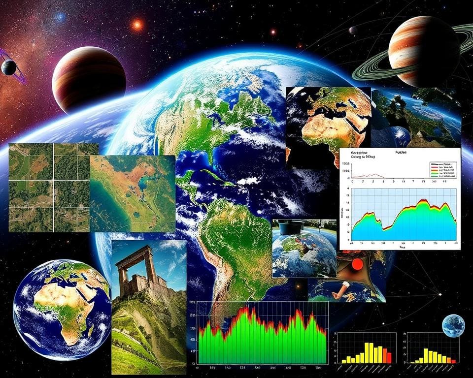 Satellitenbilder Erdbeobachtung Analyse