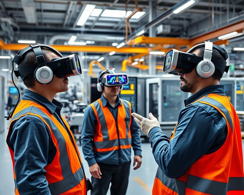 VR-Training in der Fabrik