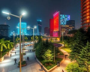 Wie beeinflusst Lichttechnologie die Gestaltung smarter Städte?