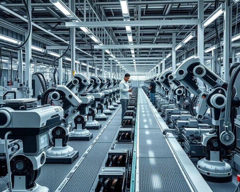 Wie beeinflusst die Robotik die Effizienz in der Fertigung?