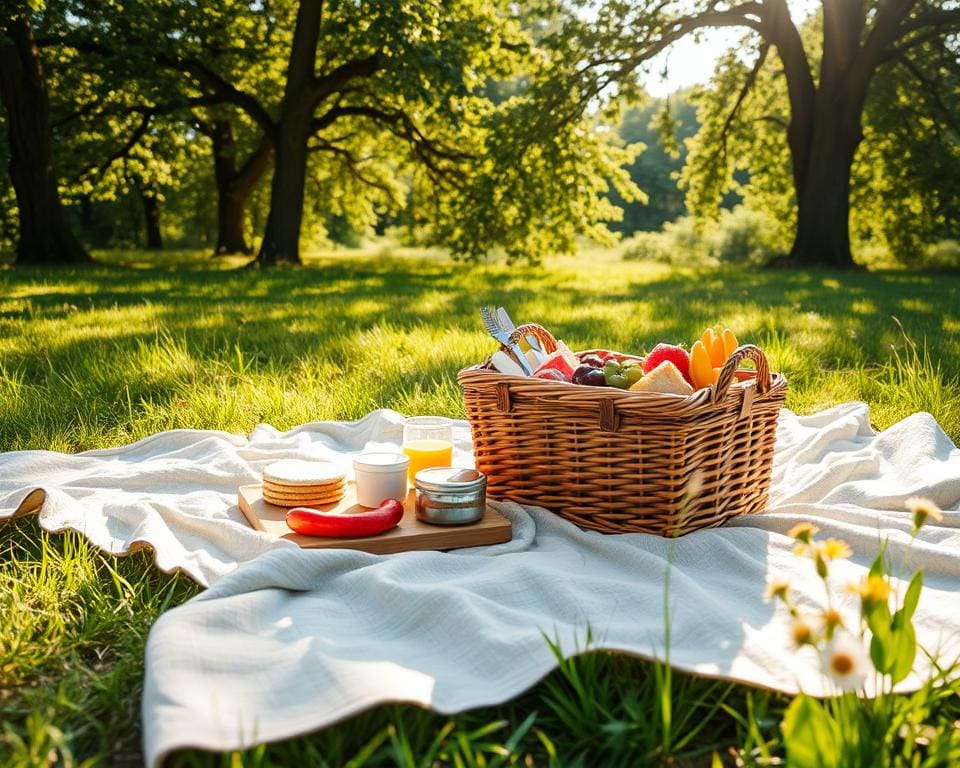 Wie du ein nachhaltiges Picknick organisierst