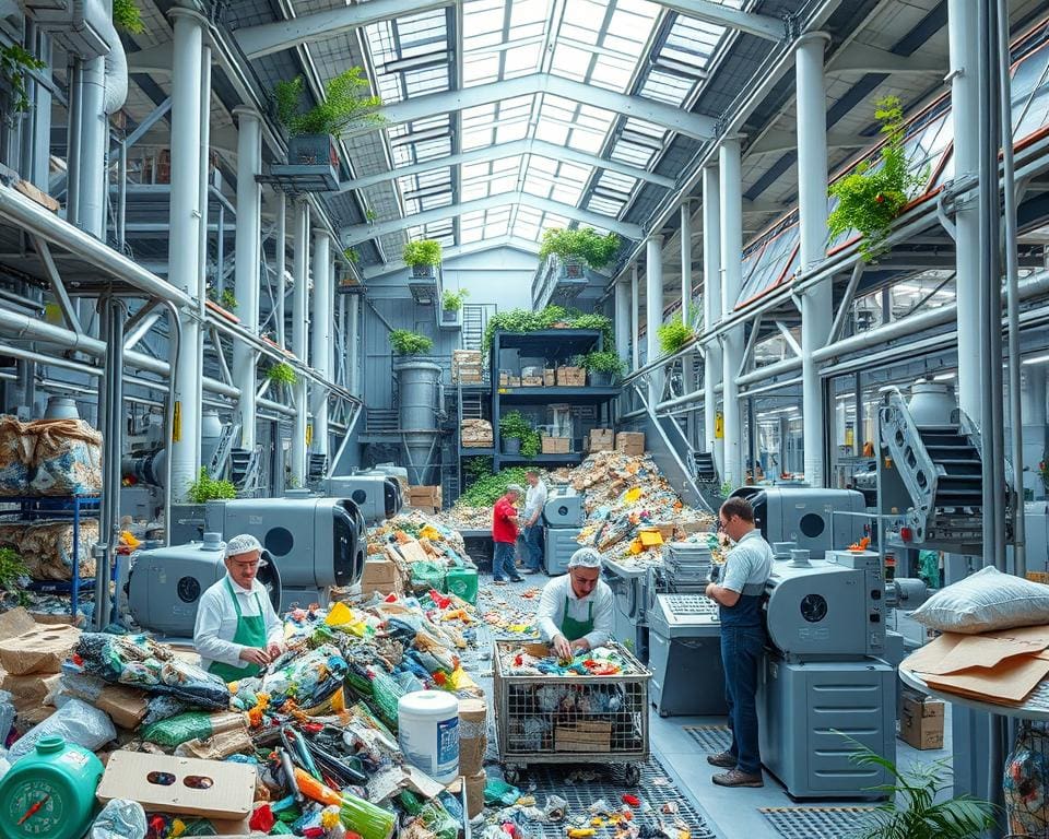 Wie revolutioniert Recycling die Materialproduktion?