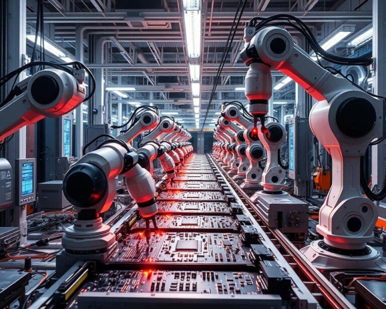 Wie revolutioniert Robotik die Fertigung in der Elektronikindustrie?
