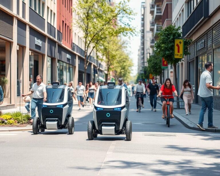 Wie sicher sind autonome Lieferroboter in der Innenstadt?