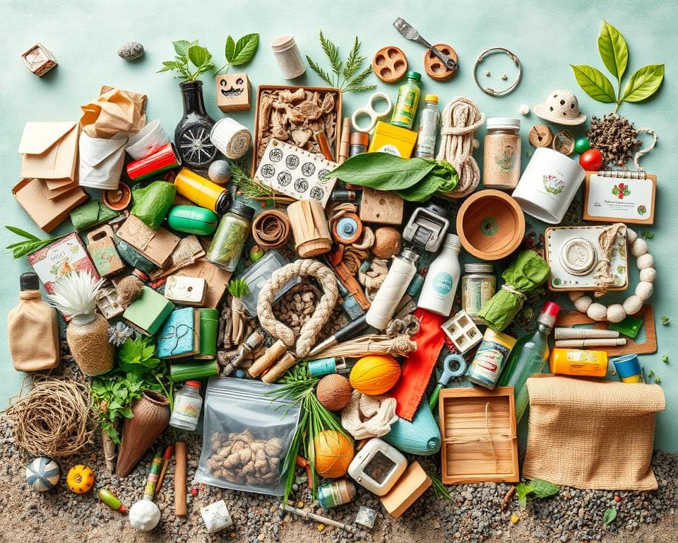 Wie verändert Recycling die Entwicklung nachhaltiger Materialien?