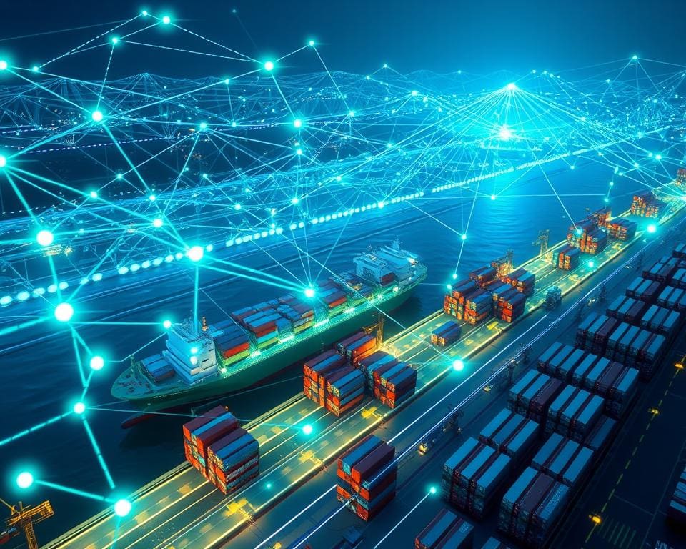 Anwendung von Blockchain in der Logistik