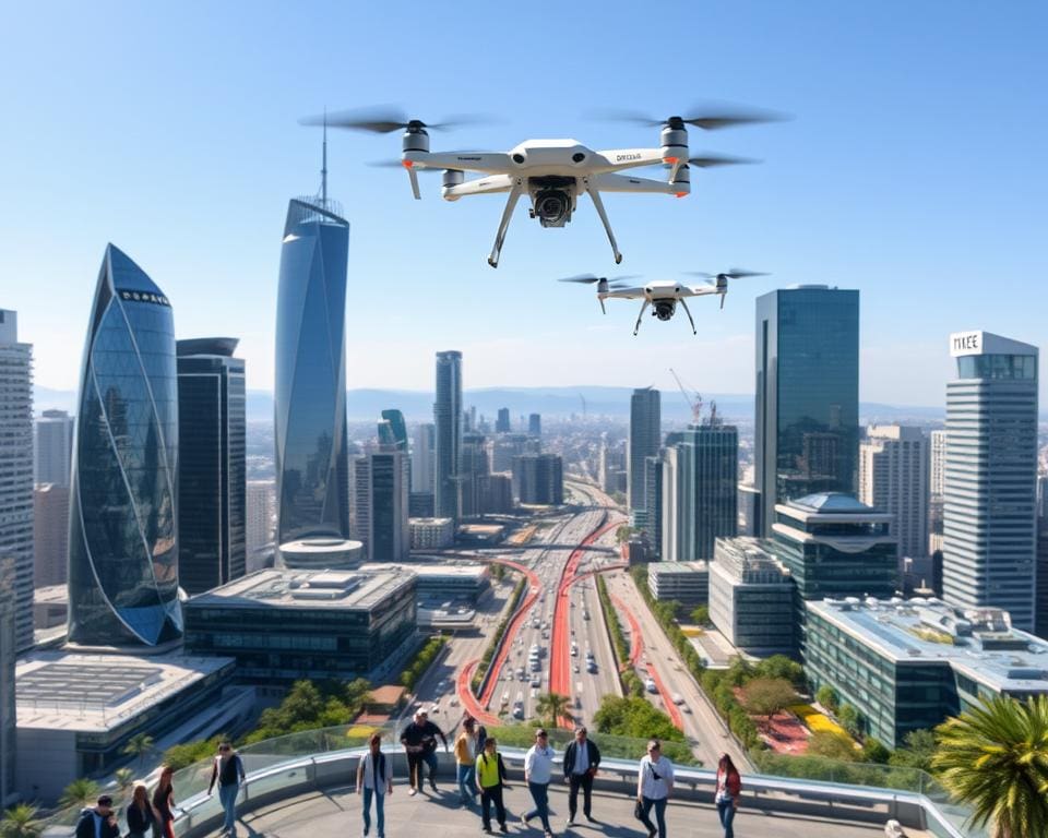 Autonome Drohnen für den urbanen Personenverkehr