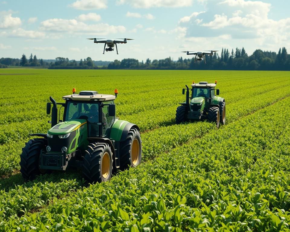 Autonome Traktoren für intelligente Landwirtschaft
