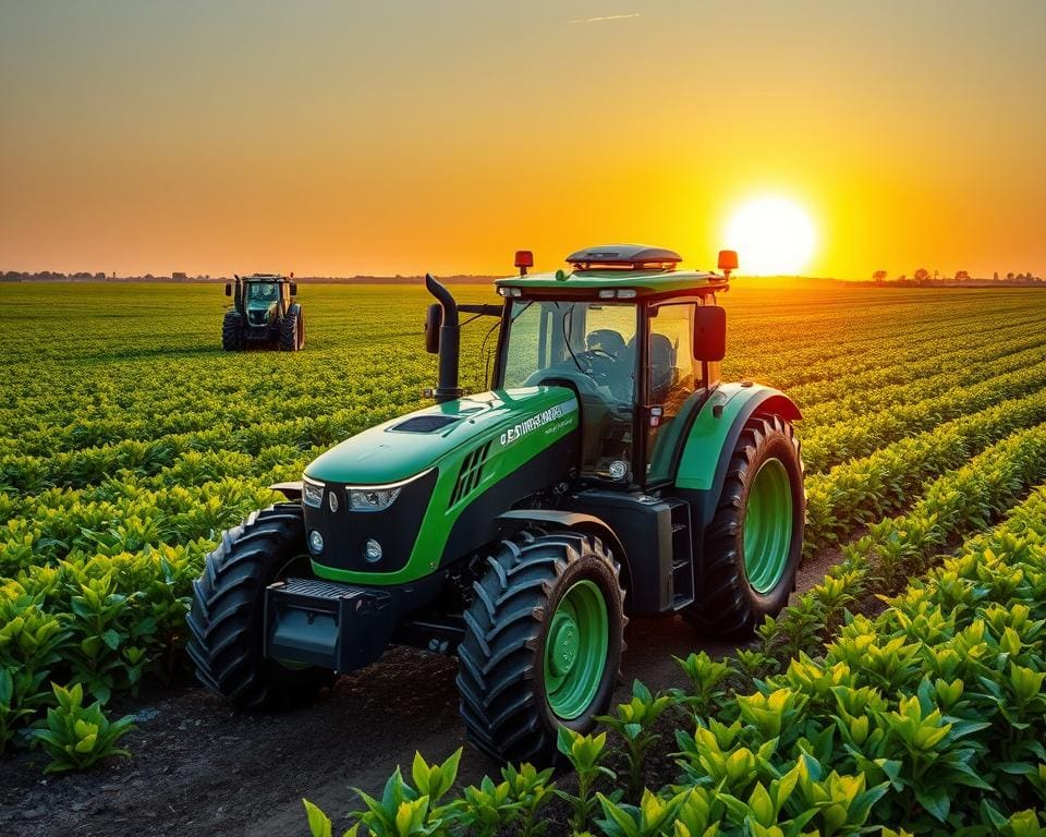 Autonome Traktoren für präzise Landwirtschaft